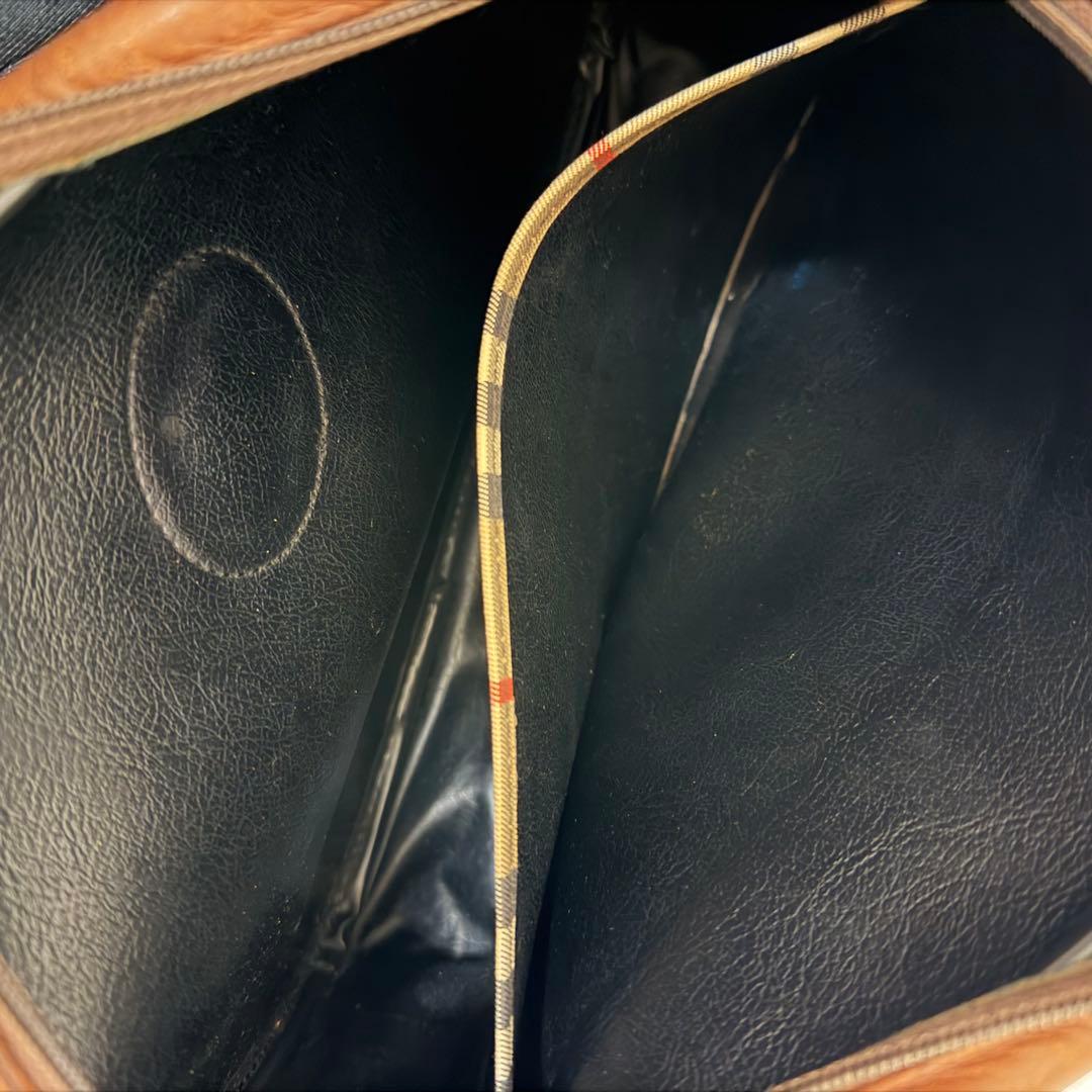 【極美品】　バーバリー　ノバチェック　ショルダーバッグ　ホースロゴ　バーバリーズ