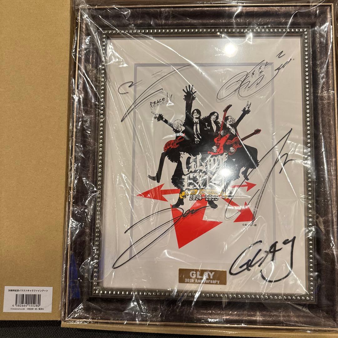 GLAY30周年記念イラストキャラファインアート