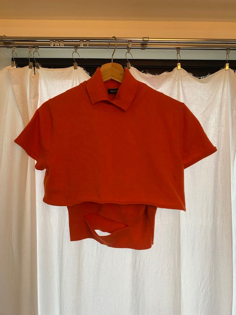 meryll rogge 半袖ニット