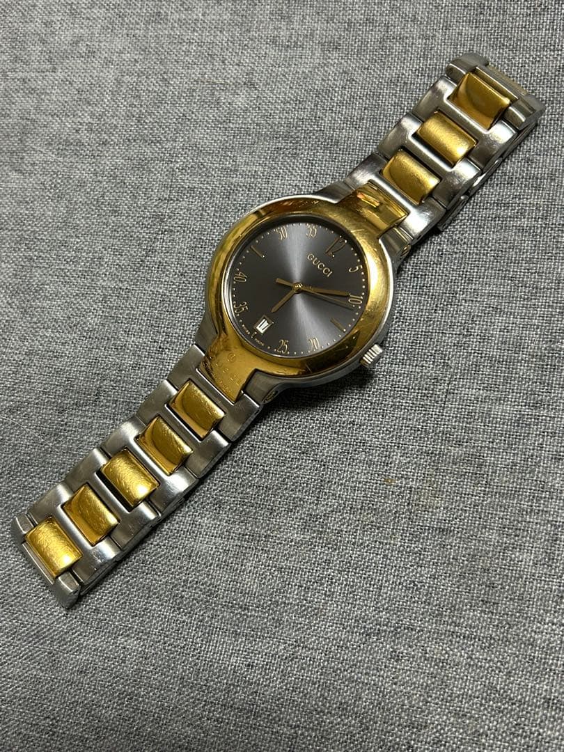 GUCCI コンビ8900Mメンズ腕時計クオーツ