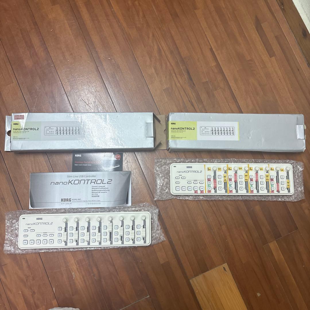 年末大セール⭐︎KORG nanoKONTROL2 USBコントローラ2つ