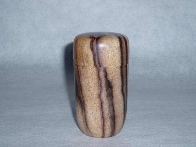 黒柿「長棗no-20」磨き仕上げ