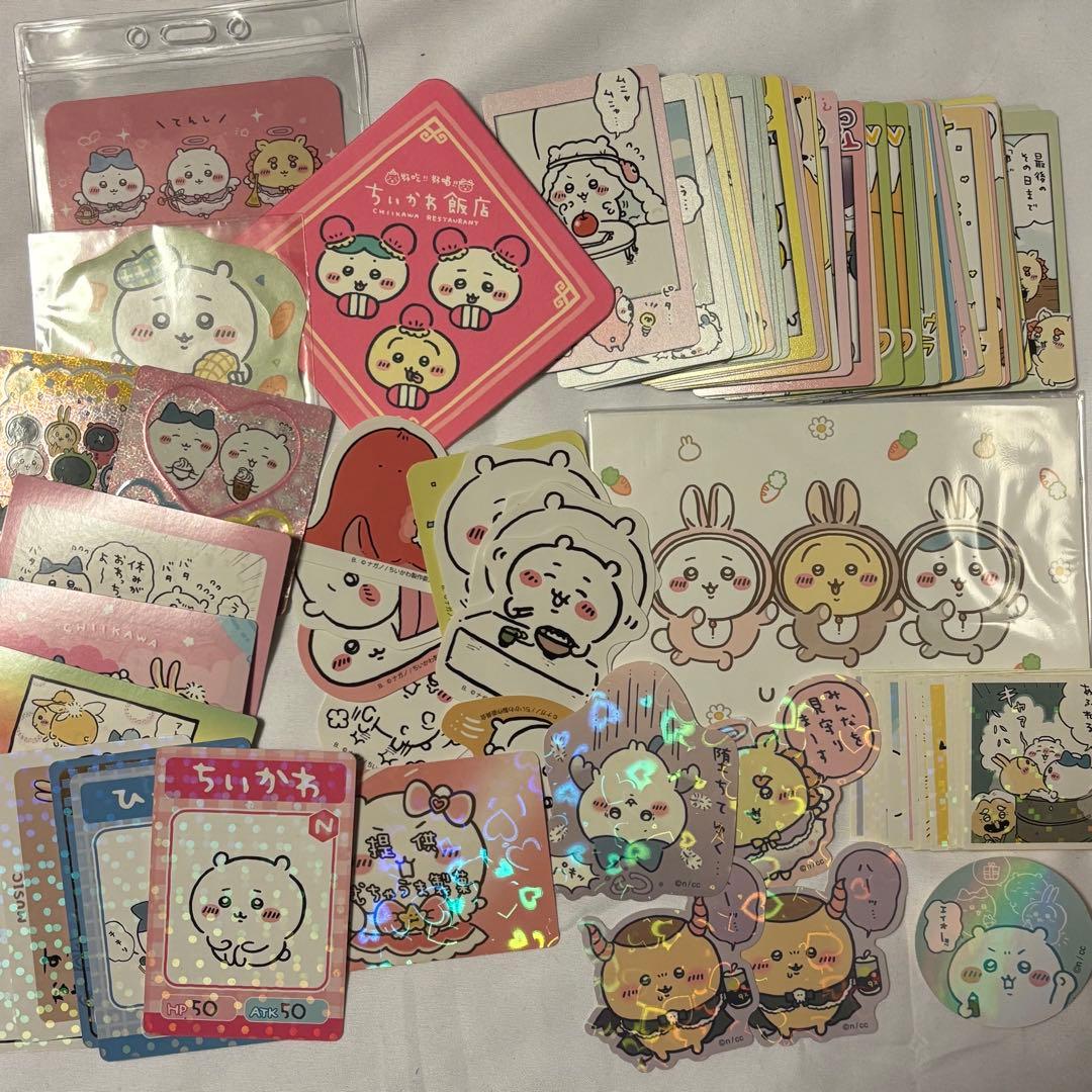 ちいかわ まとめ売り マスコット フィギュア ハチワレ うさぎ くりまんじゅう