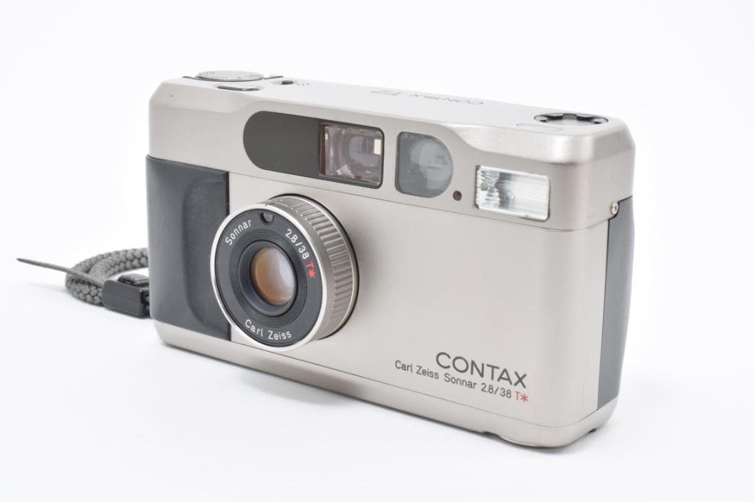 美品 CONTAX T2 カールツァイス チタン フィルムカメラ
