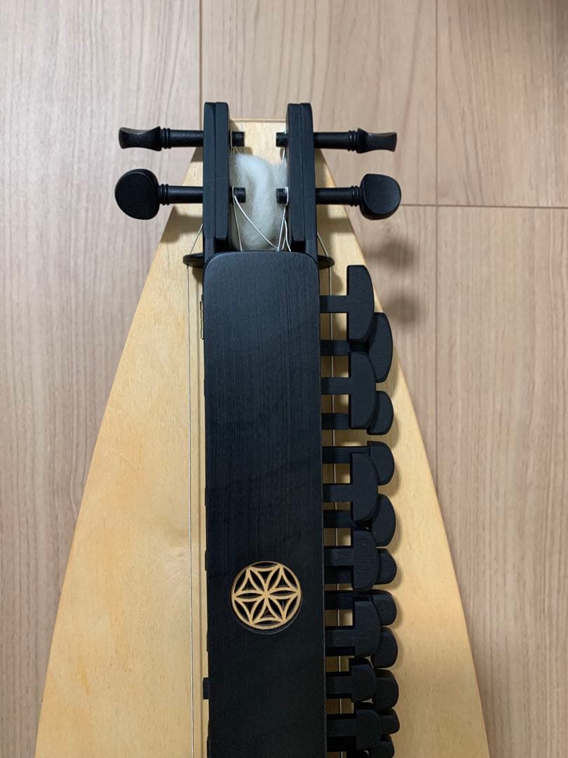 ハーディ・ガーディ hurdy gurdy ヨーロッパ　手作り古楽器 民族楽器
