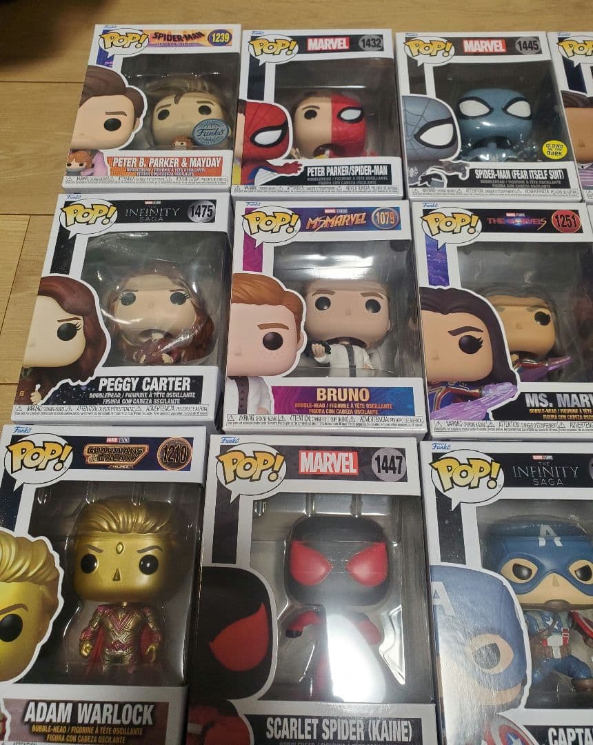 【最終価格】FunkoPOP! MARVELシリーズ 25体セット