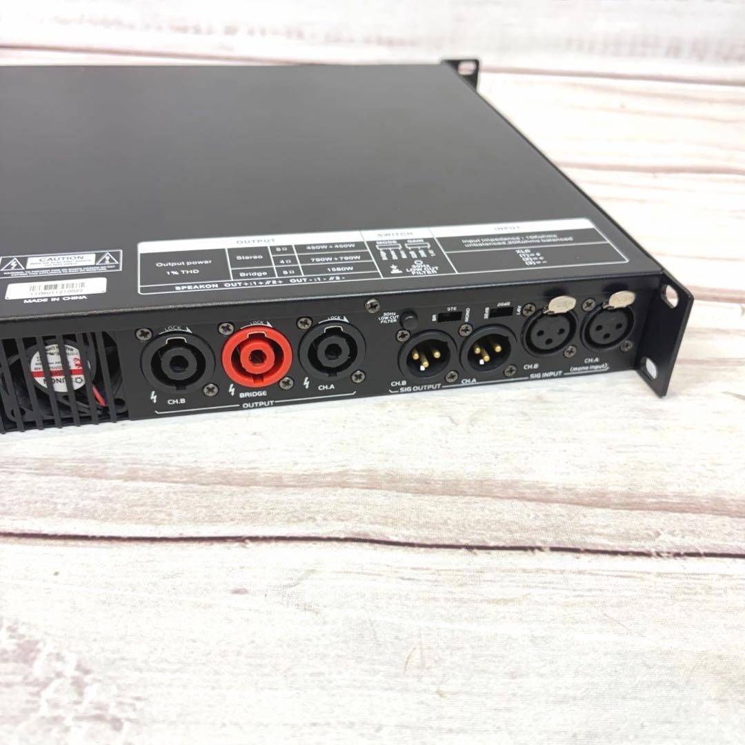 CLASSIC PRO DCP 1400 クラシックプロ デジタル パワーアンプ