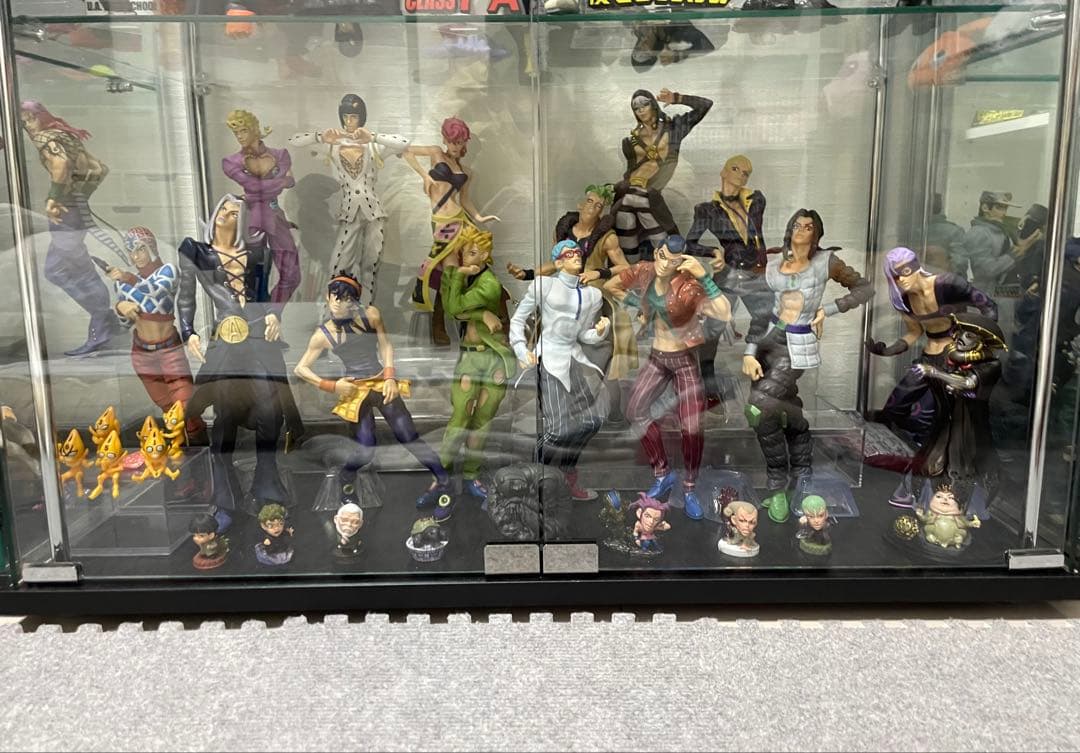 ジョジョ5部　一番くじ　超像可動　キャラヒーローズ スタチューレジェンドセット