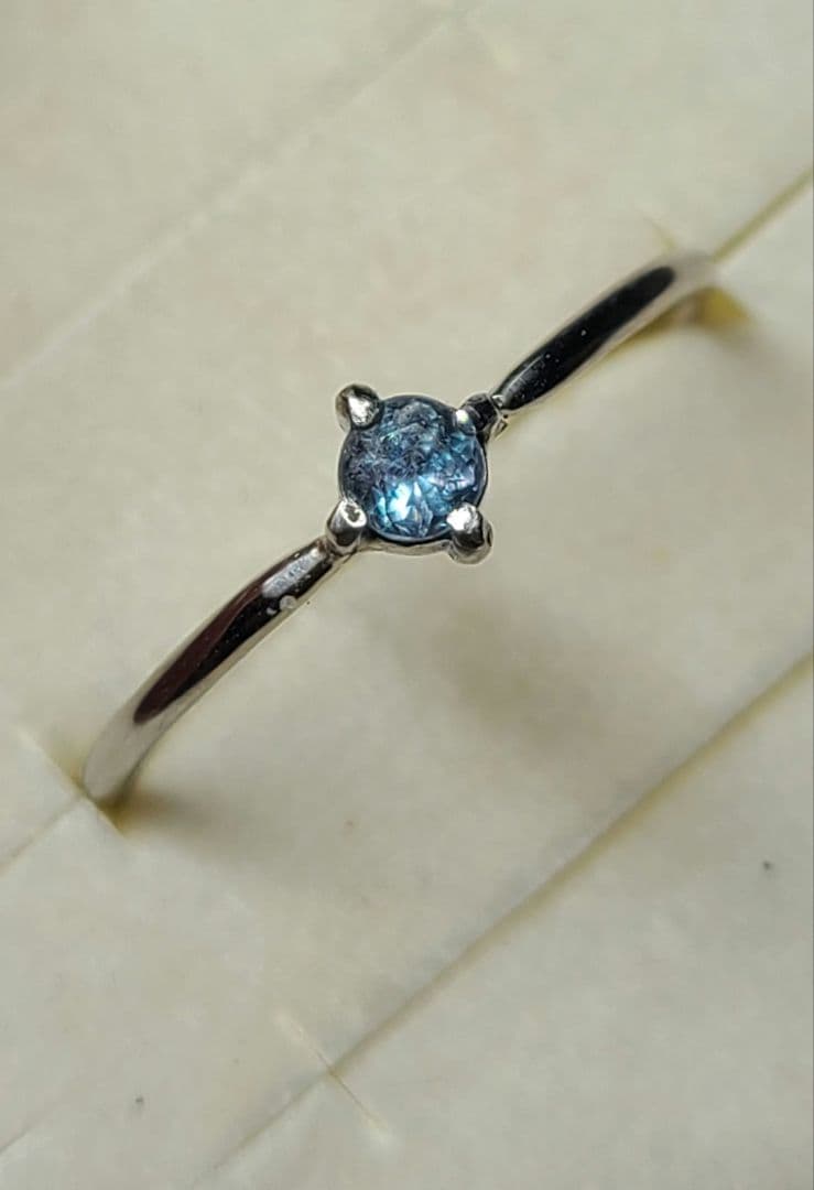 りりレインボーインクルージョン入り★ブラジルアレキサンドライト★オーダー