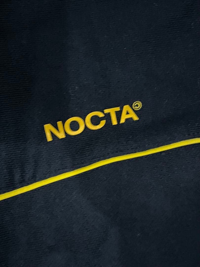 NIKE NOCTA Sセットアップ　パーカー×パンツ　ブラック × イエロー