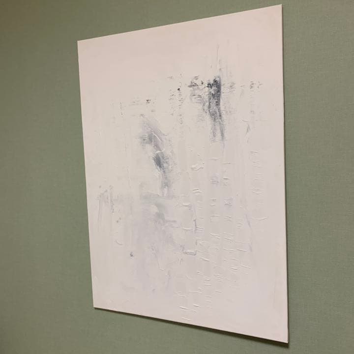 絵画　抽象画　モダンアート　インテリア　90 x 65 cm