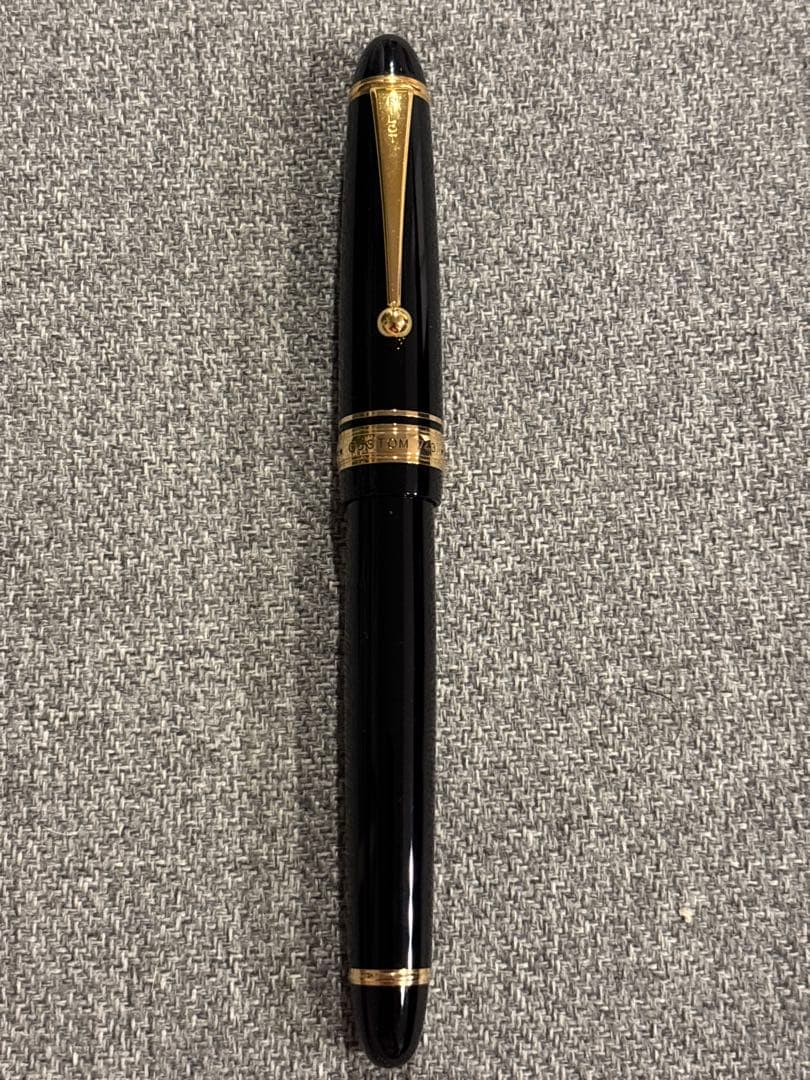 パイロット 万年筆 カスタム743 ブラック
