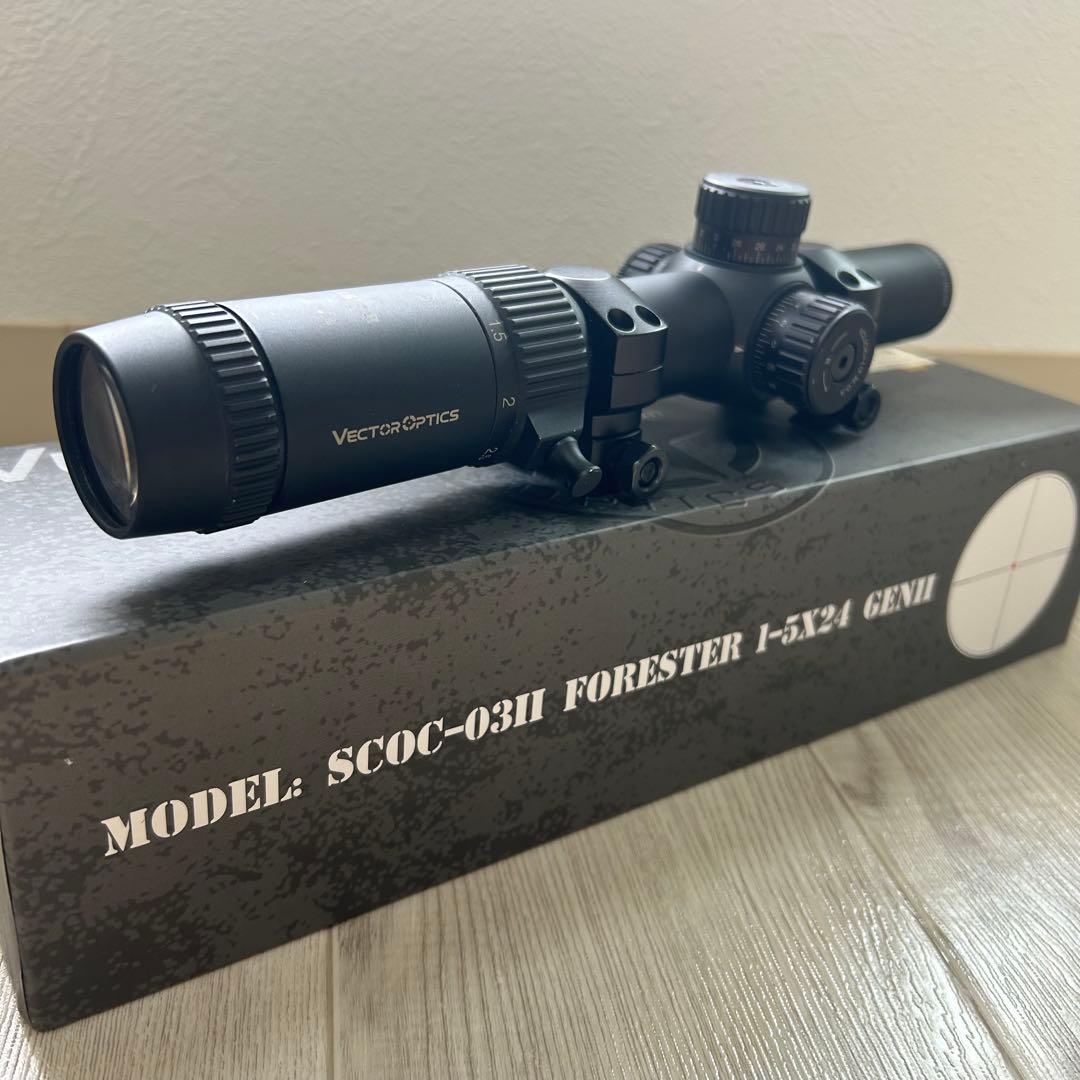 VECTOROPTICS スコープ Forester 1-5×24 Gen II