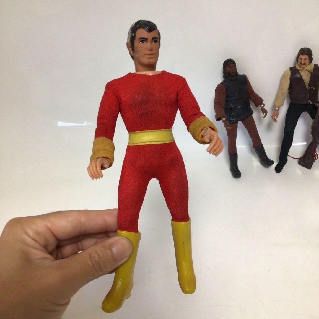 メゴ（Mego） フィギュア 5体セット　猿の惑星　シャザム