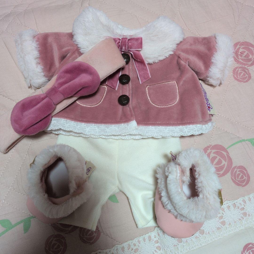 【美品】ダッフィー&フレンズ/ステラ・ルーぬいぐるみ&コスチュームセット