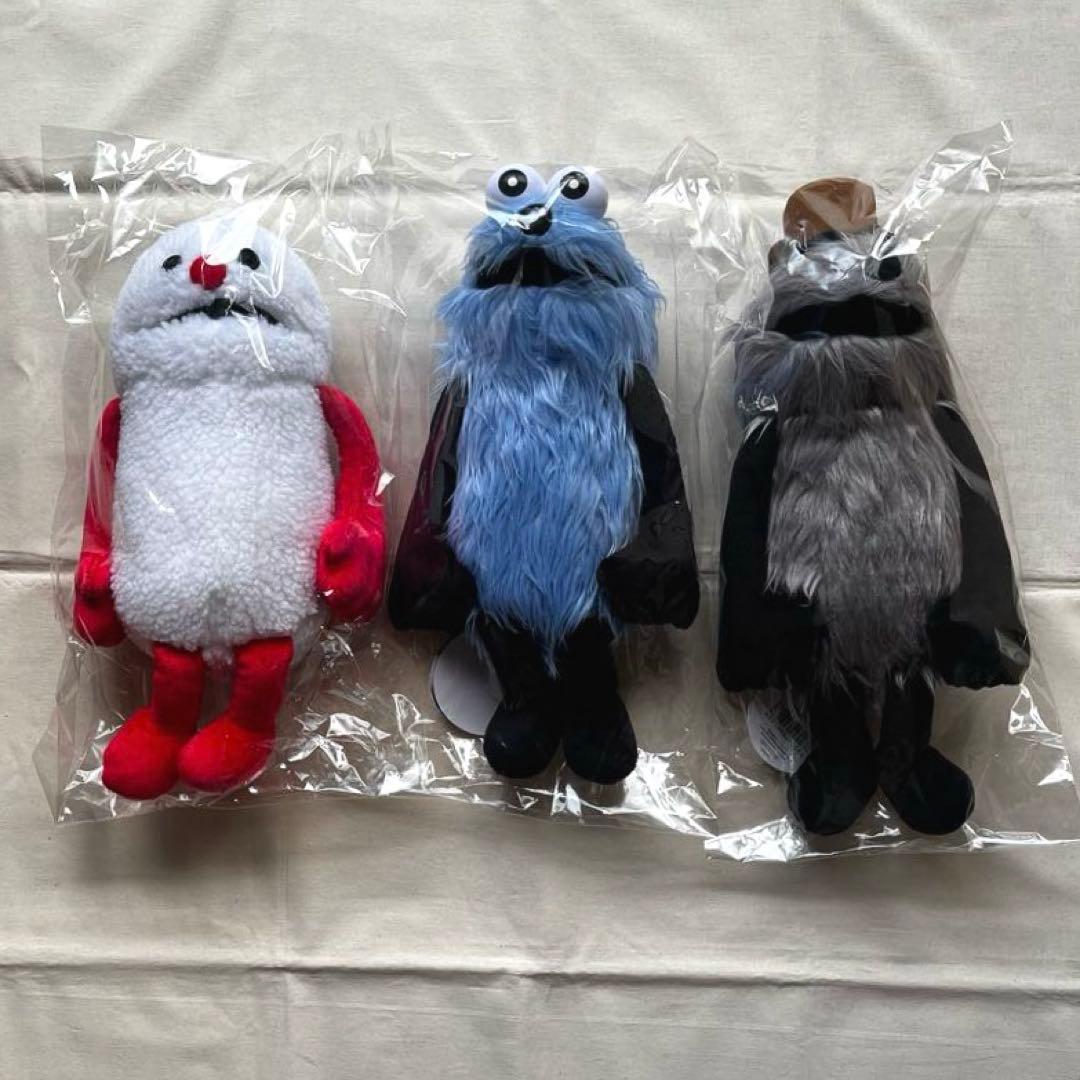 ポップアップキャンディストア限定パペットスンスンノンノンゾンゾンぬいぐるみセット