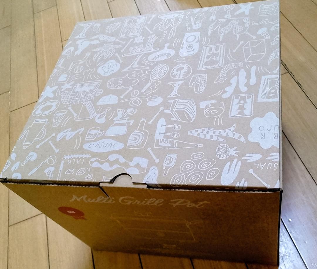 新品・未使用 BRUNO マルチグリルポット レッド BOE065-RD