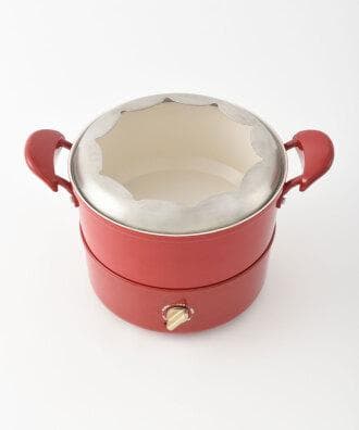 新品・未使用 BRUNO マルチグリルポット レッド BOE065-RD