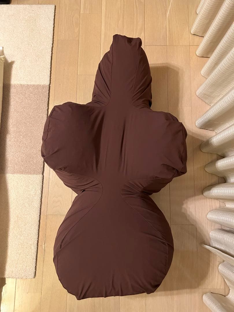 リラクッション＋専用カバー　Ｌサイズ　ブラウン