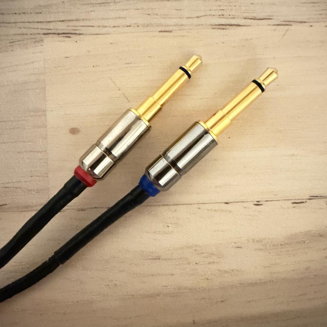 PHONECABLE製作所作 ヘッドホンケーブル Meze109用1.6m