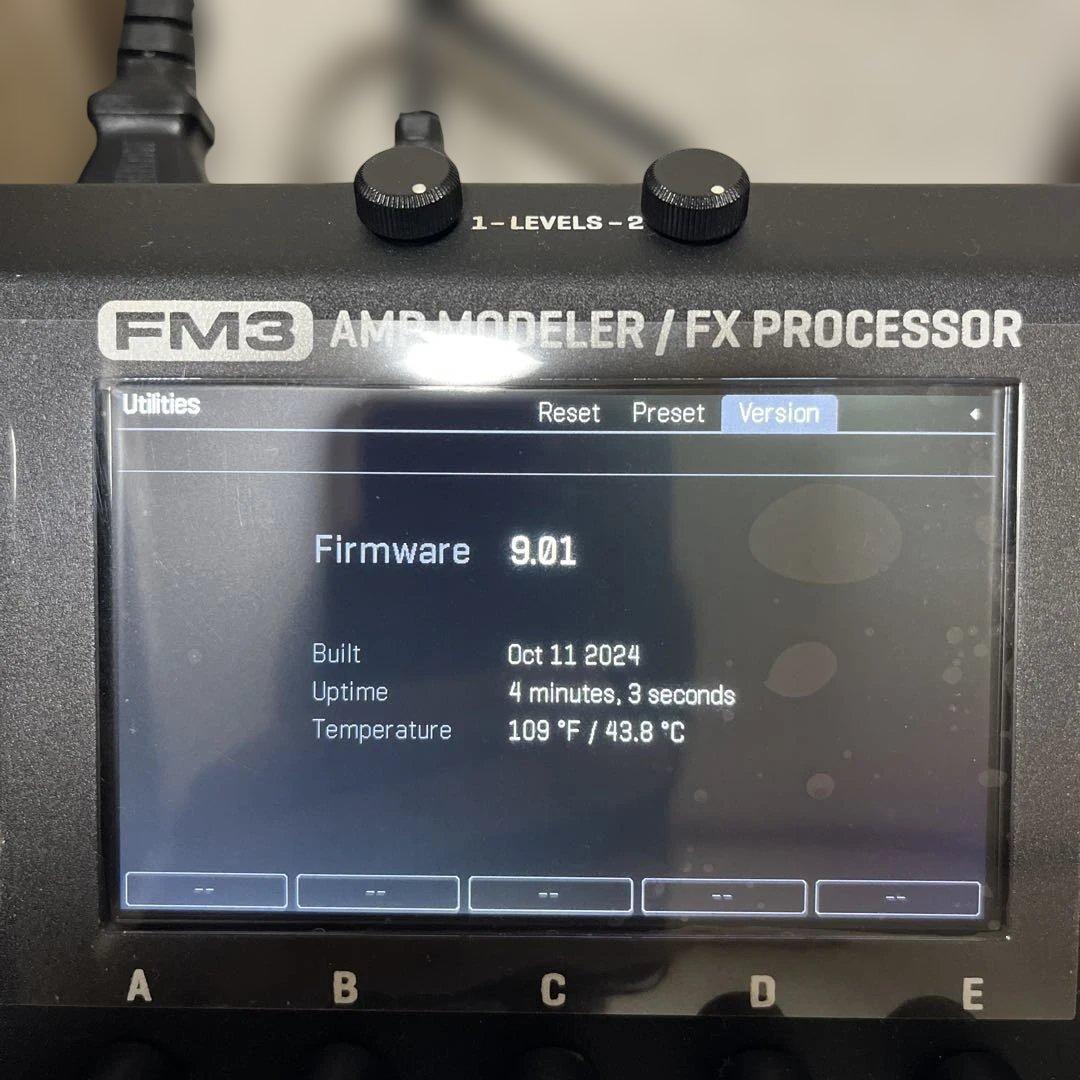 ギター Fractal audio FM3