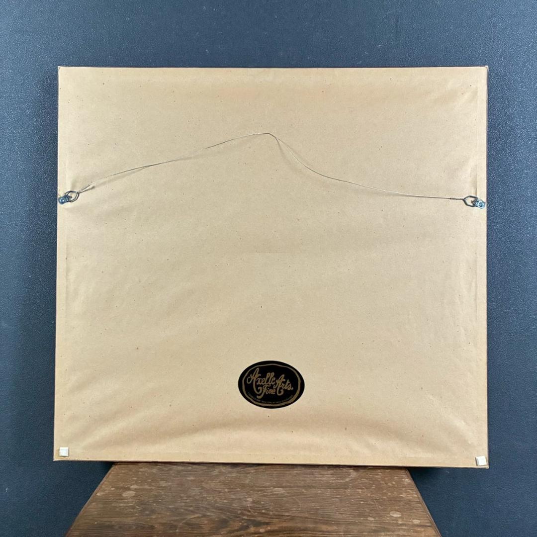 美品 ファビアン・ドラクロワ「モンテカルロ」リトグラフ 直筆サイン入 お洒落額装