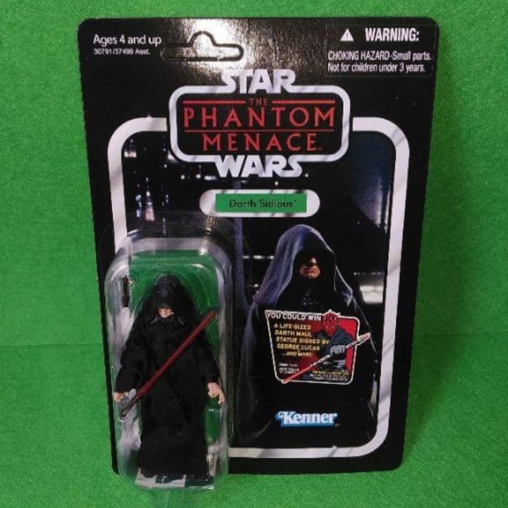 スターウォーズ　フィギュア　ダースシディアス　ヴィンテージ　ベーシック　シス