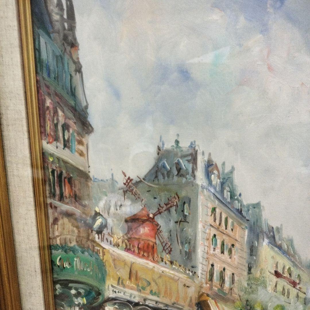 ムーラン・ド・ラ・ギャレット　油彩画