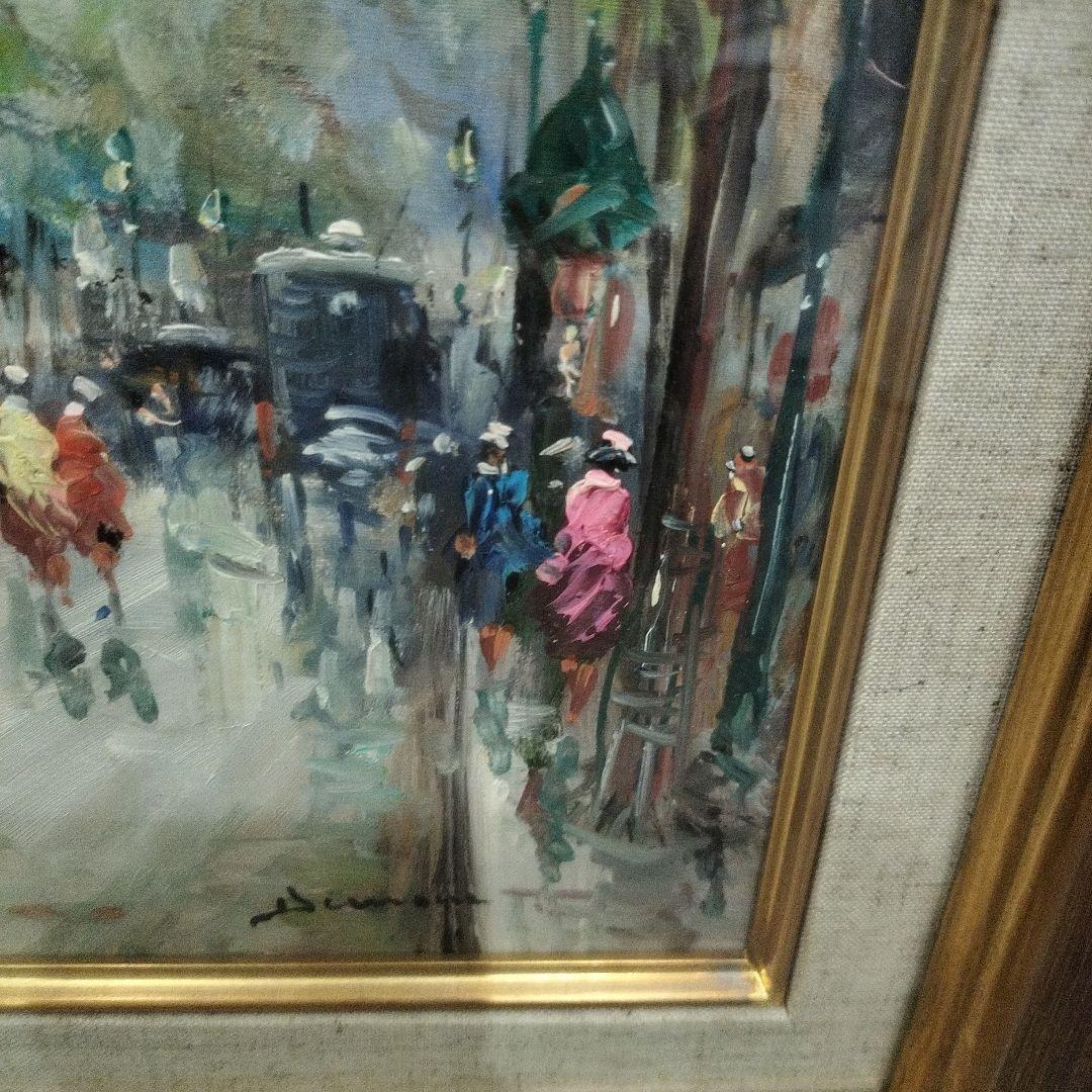 ムーラン・ド・ラ・ギャレット　油彩画