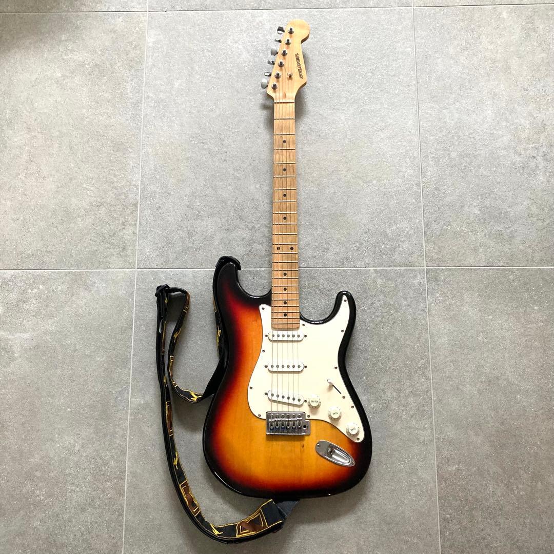 SELDER エレキギター ストラップ付