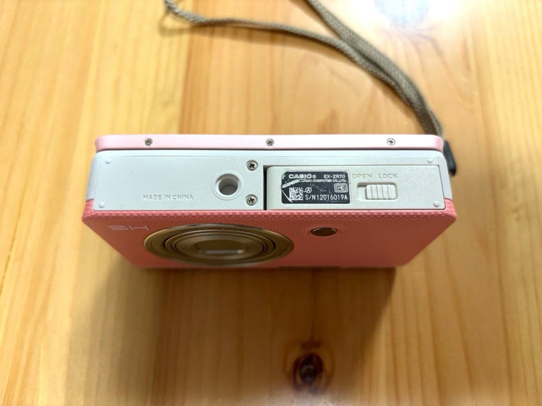 CASIO EXILIM EX-ZR70 ピンク