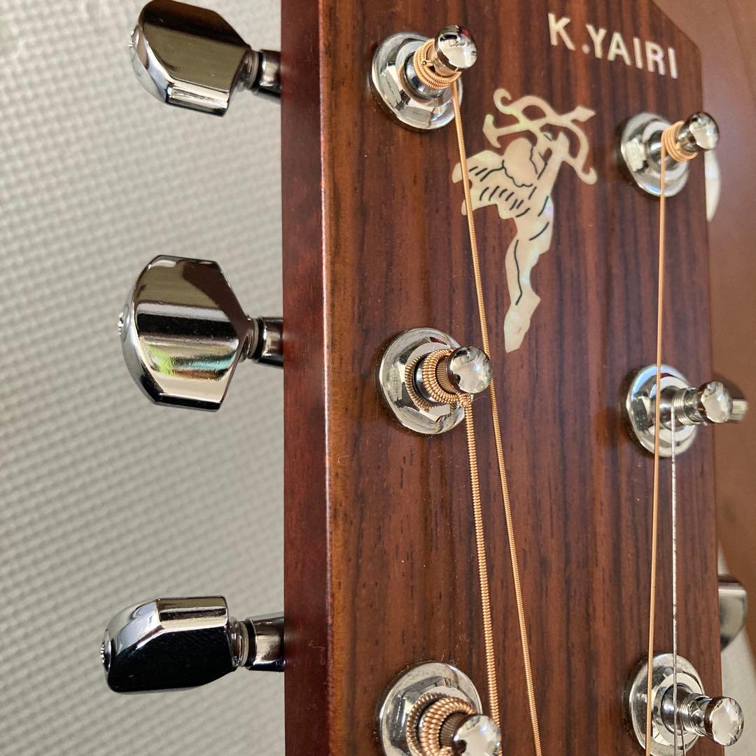 アコースティックギター　K.Yairi ヤイリ　ハードケース付き　アコギ