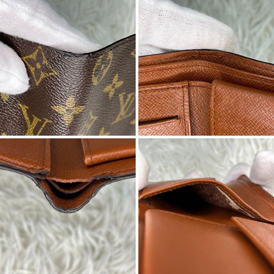 LOUIS VUITTON モノグラム　ポルトモネ・カルトクレディ・ビエ　財布