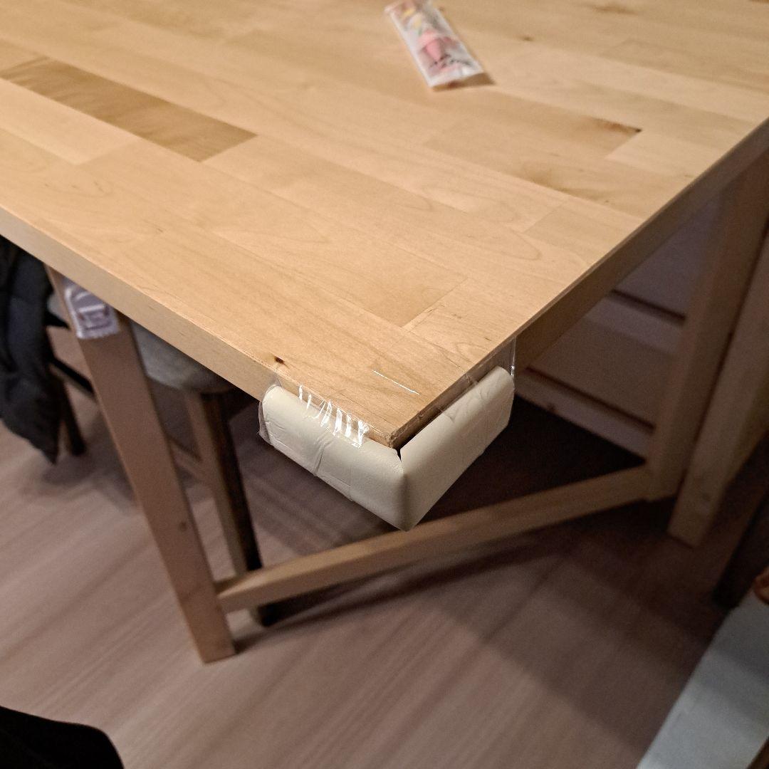 ノールデン　IKEA　テーブルのみ　折り畳み