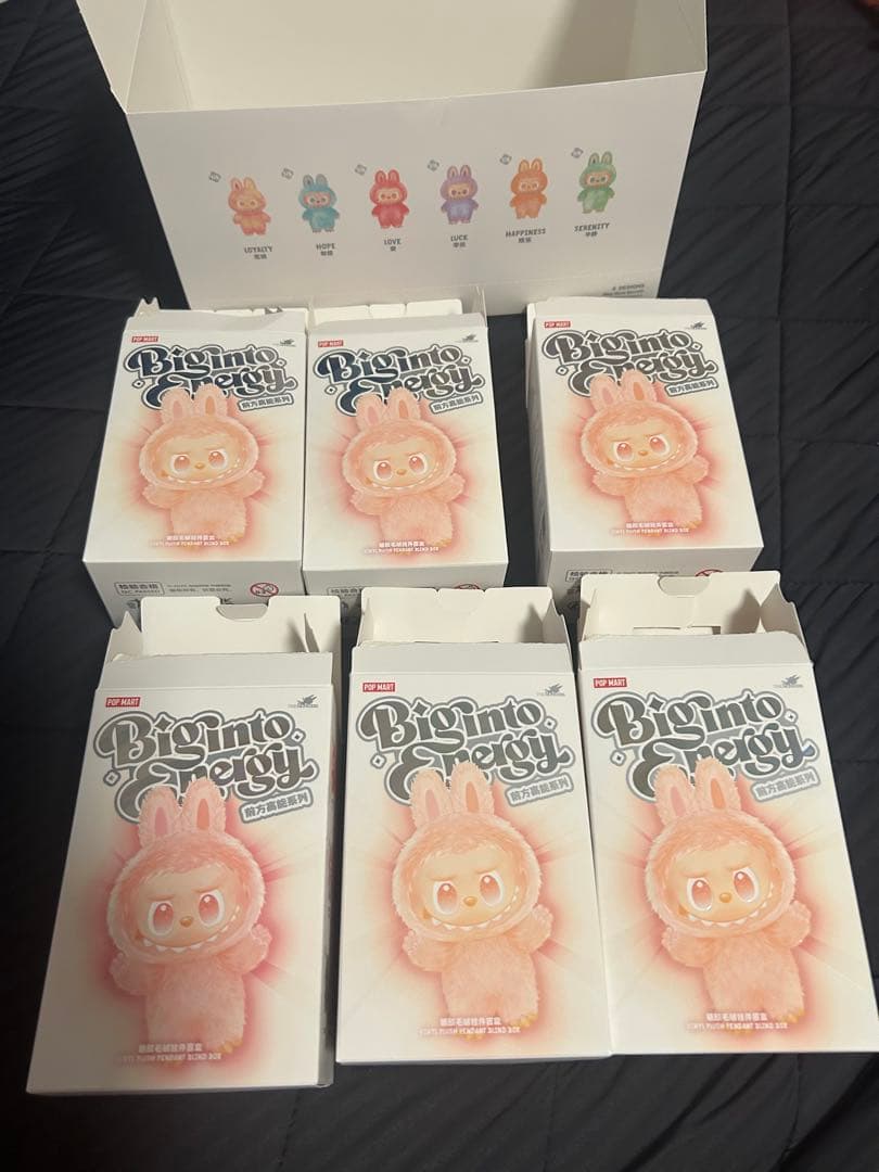 コンプリート　ラブブ LABUBU Big into Energy 正規品　6種