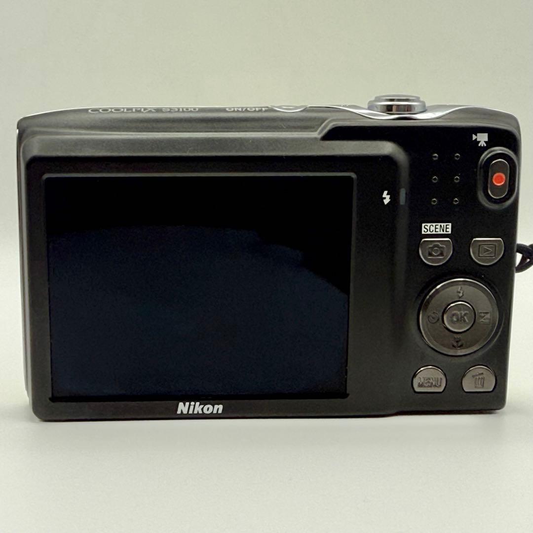 【箱付き/美品】Nikon COOLPIX S3100 コンデジ カメラ 動作品