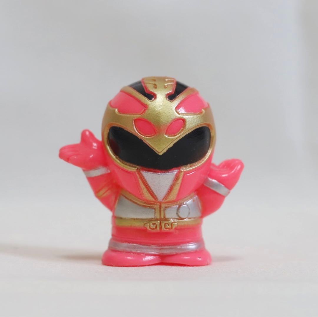 【希少】五星戦隊ダイレンジャー（ホウオウレンジャー）指人形　ソフビ