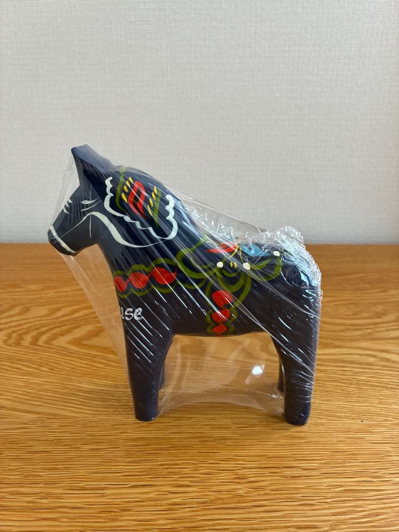 【専用】新品 未使用 未開封！ダーラナホース 20㎝と16㎝ 赤青 2体