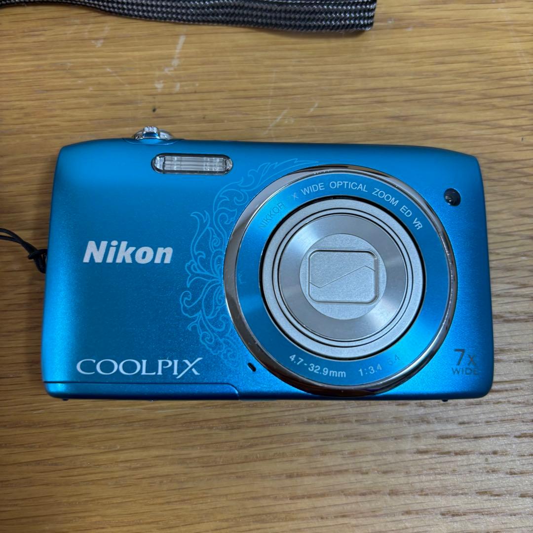 Nikon COOLPIX S3500 オリエンタルブルー　デジタルカメラ