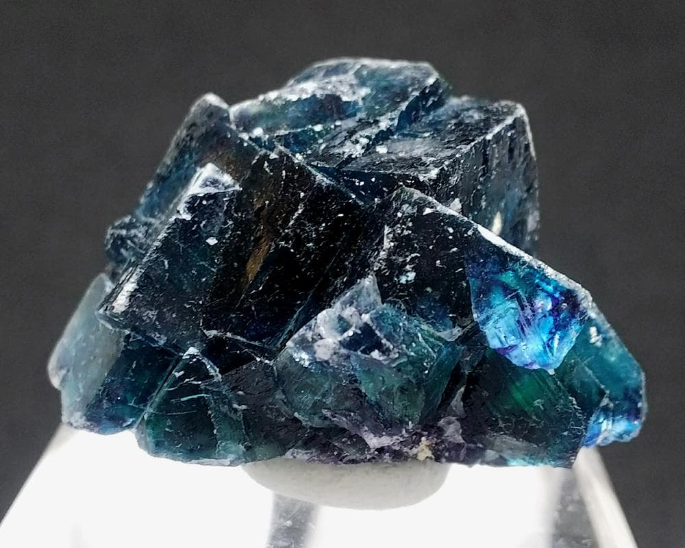 513 オコルス鉱山 フローライト ブルー パープル 蛍石