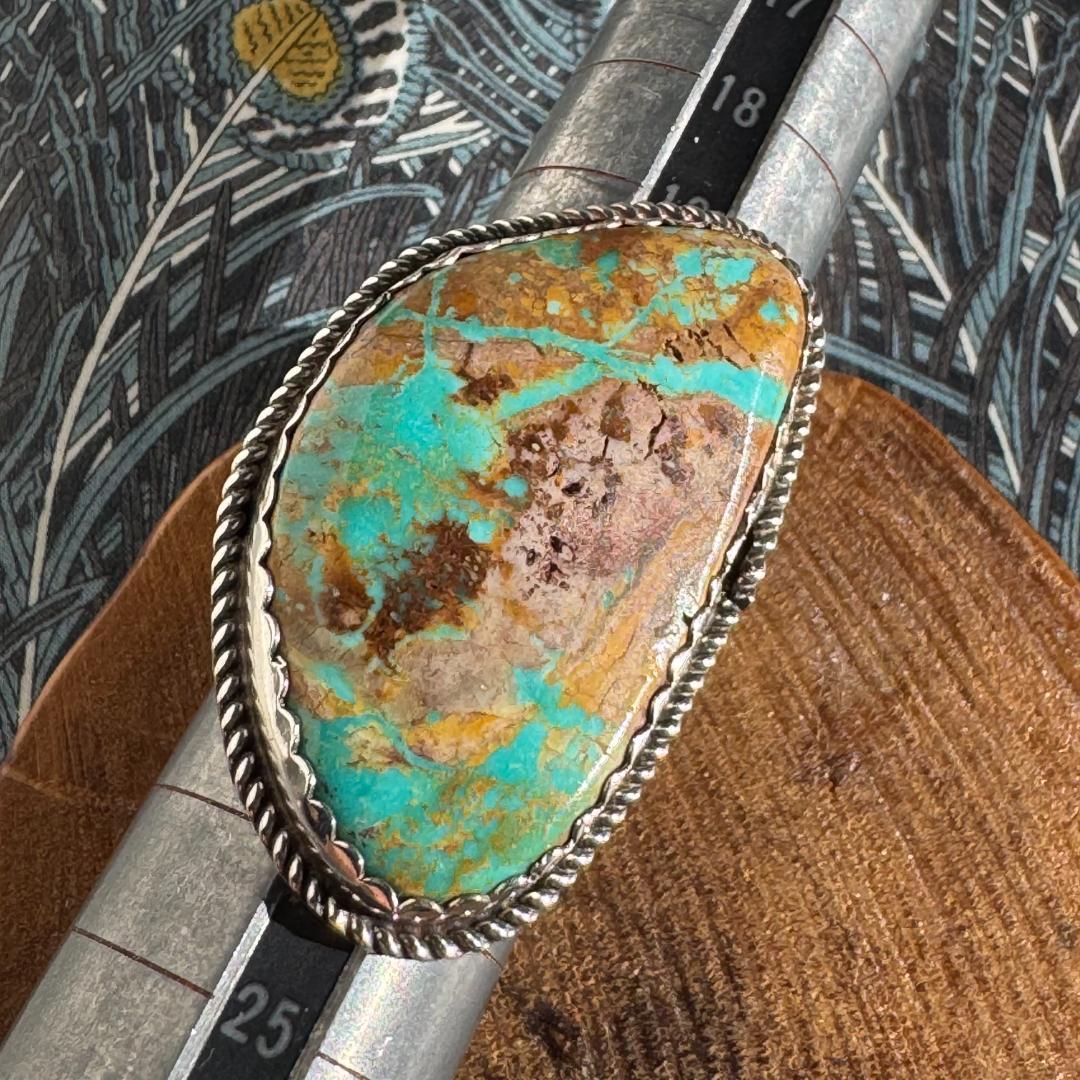 m*a様 90年代　ヴィンテージ 　インディアンジュエリー　ターコイズ 　シルバ