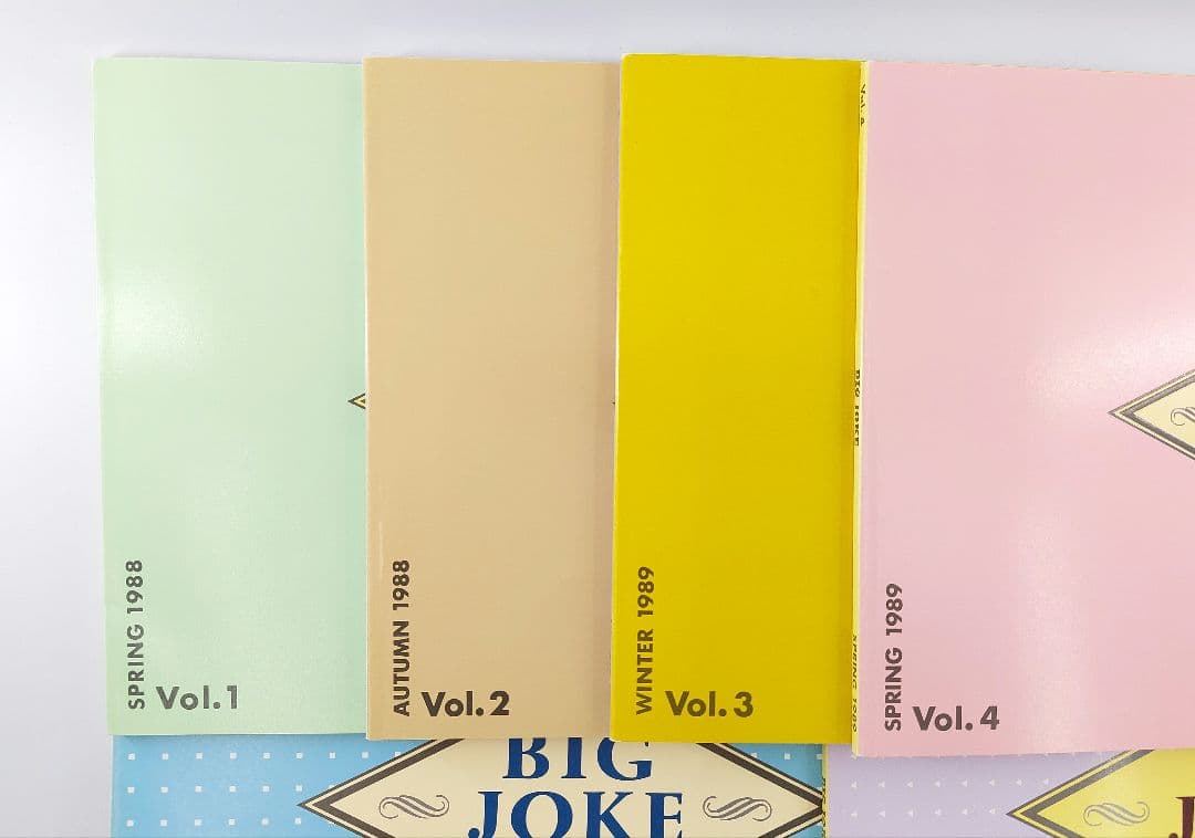 安全地帯 ファンクラブ会報誌 BIG JOKE Vol.1〜Vol.12