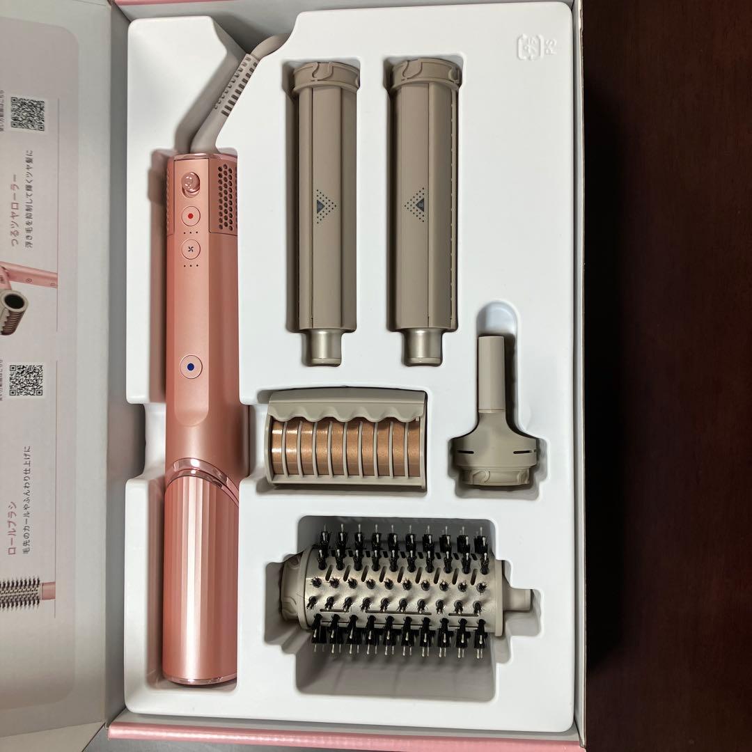 Shark FlexStyle ヘアドライヤー ピンク