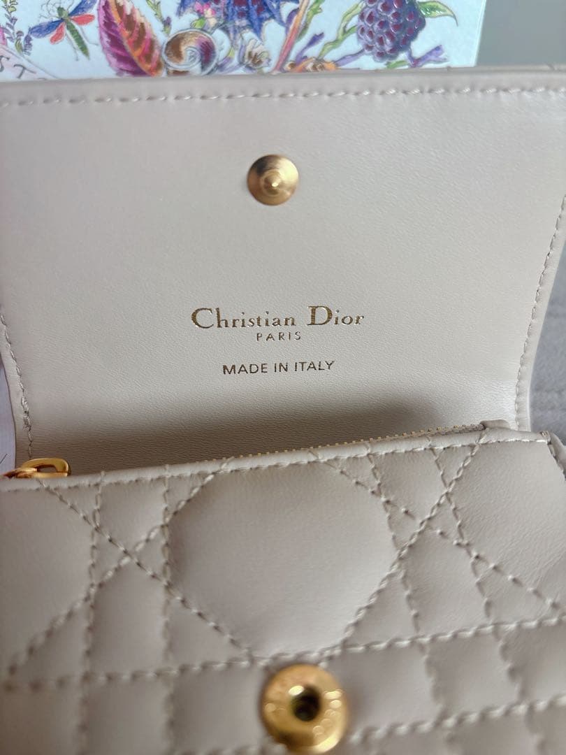 よーこ♡Dior Jolie Hibiscus 三つ折り財布