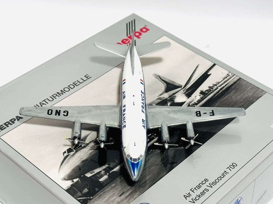 HERPA 1/200 Vickers Viscount 700 エールフランス