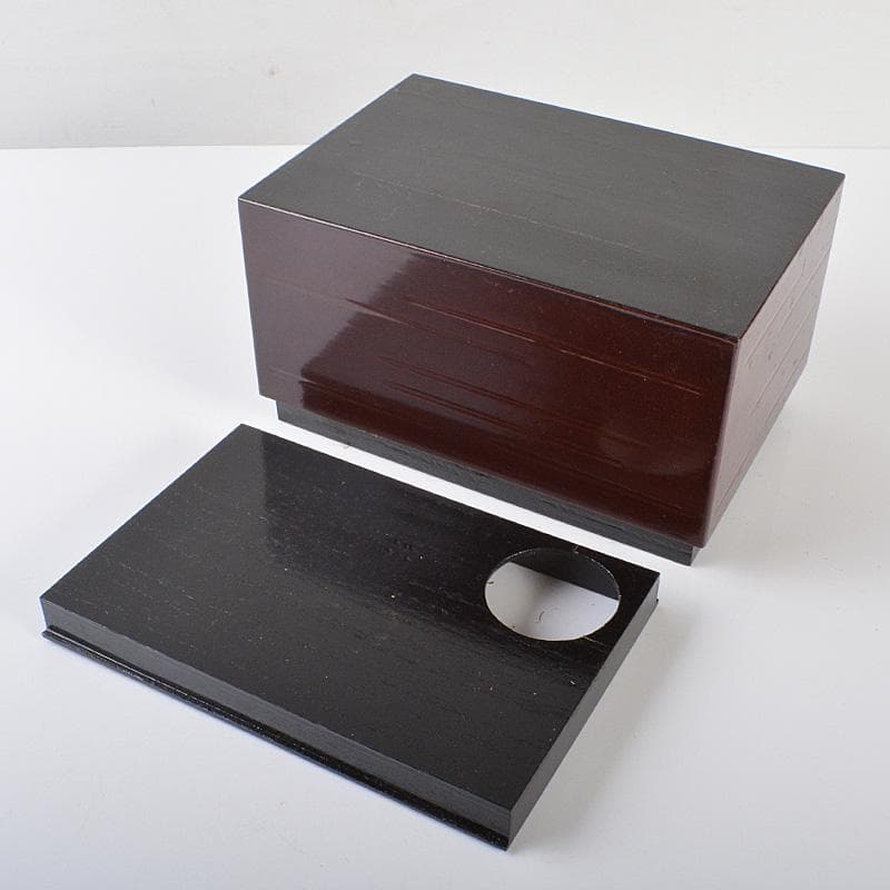 茶道具　漆塗　茶箱　茶碗　茶杓　棗など　八点　一式　V　R6455