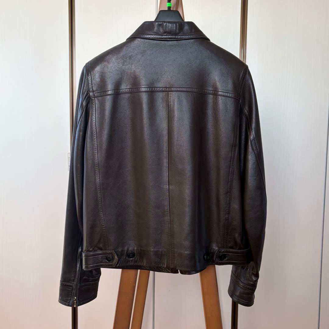 agnes b. 【アニエスベー】 レザー ジャケット ブルゾン 美品