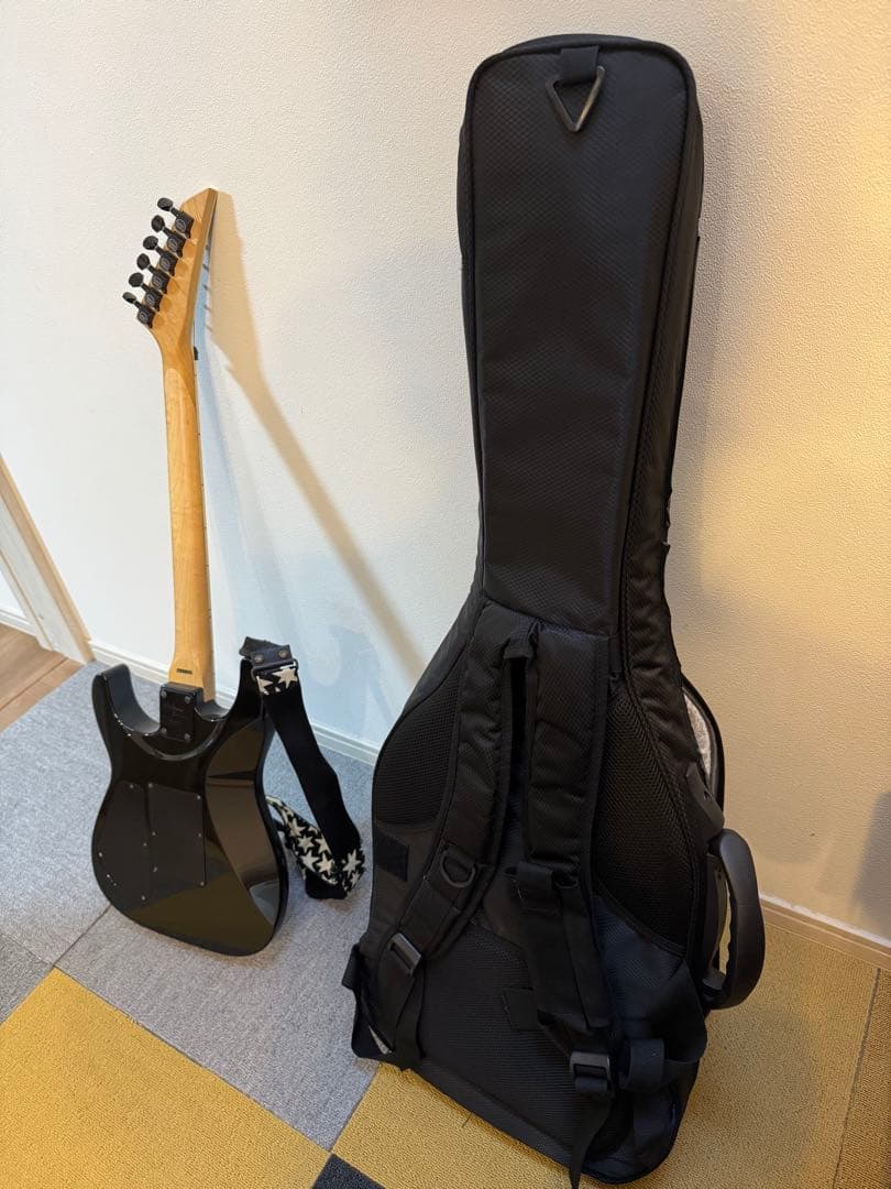 エレキギター　ジャクソンスターズ　ブラック　ケース付き