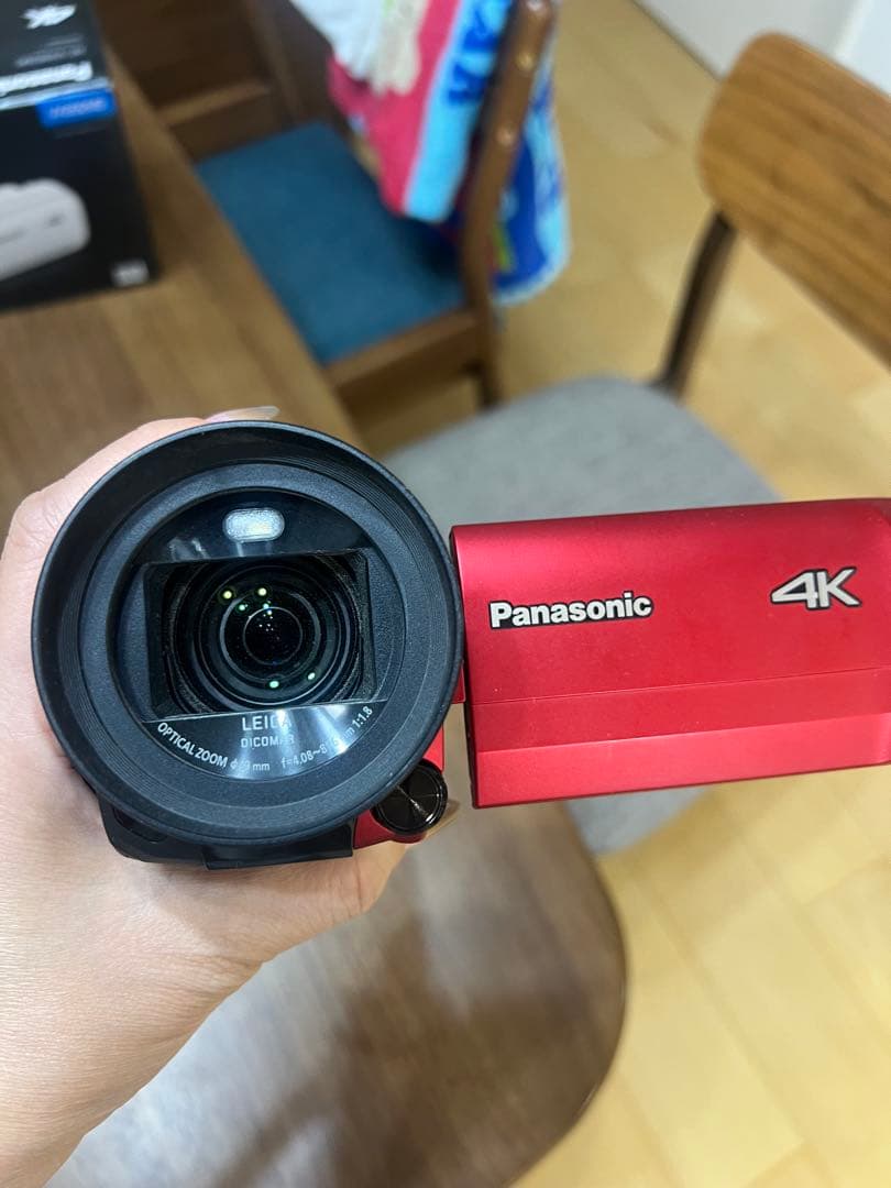ジャンク品 Panasonic 4K ビデオカメラ HC-VX992MS-R