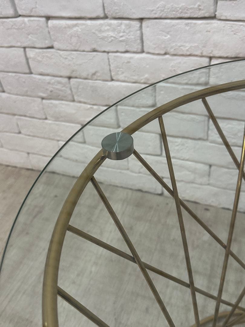 【東京23区配送無料】定価4万円　フランフラン　サイドテーブル　ガラス　センター